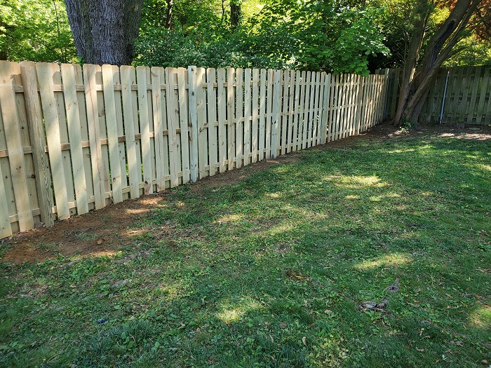 Fencing installed